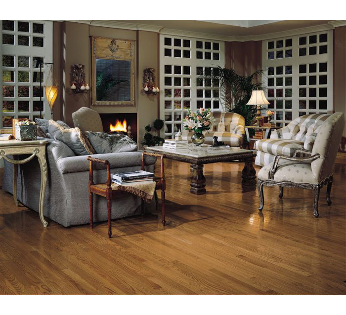 Bruce Flooring Oak 5/16" Thick x 21/4" Wide x Varying Length Solid